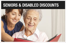 Seniors & Disabled Discount